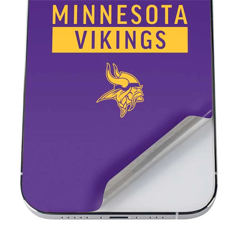 NFL Minnesota Vikings Purple Performance Series iPhone 12 Pro Max Skin
